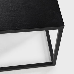 Buckley Cast Aluminum Rectangle Coffee Table Set