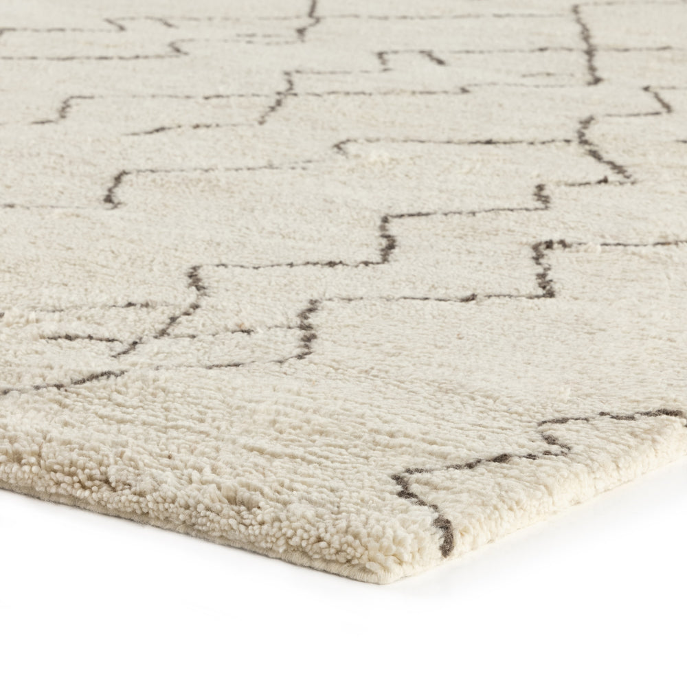 Taza Moroccan Hand In Knotted Rug In Taza In 8X10