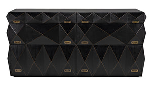 Allegra Dresser, Hand Rubbed Black