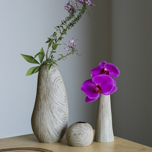 Contour Porcelain Vases