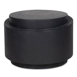 Moe's Cosmo Outdoor Accent Table in Black Finish