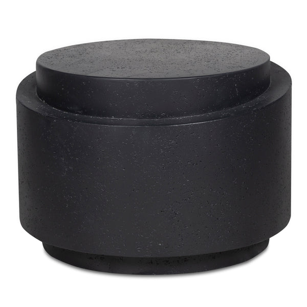 Moe's Cosmo Outdoor Accent Table in Black Finish