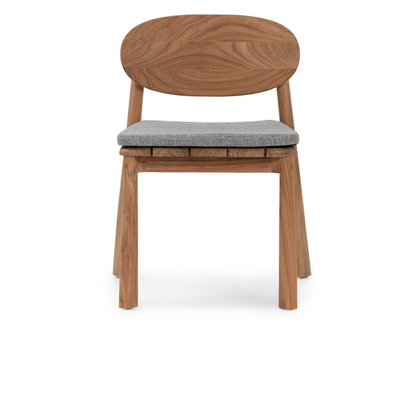 Aston Outdoor Dining Chair - Teak & Olefin