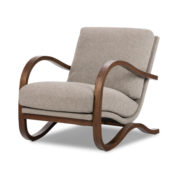 Paxon Chair In Weslie Feather