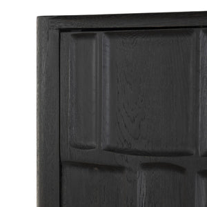 Ezri Cabinet - Black Oak