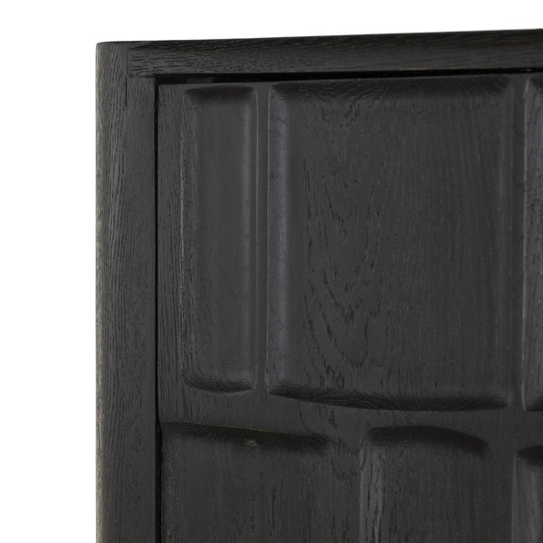 Ezri Cabinet - Black Oak