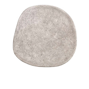 Britney Outdoor Round Coffee Table - Light Gray Concrete