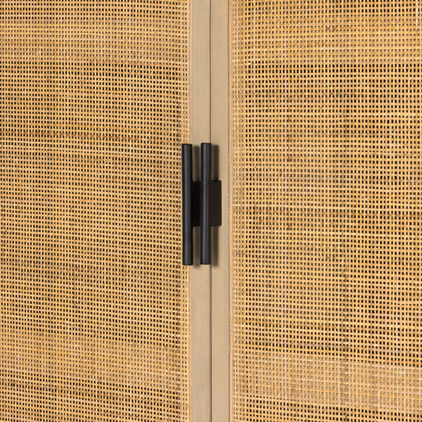 Caprice Tall Cabinet In Natural Mango