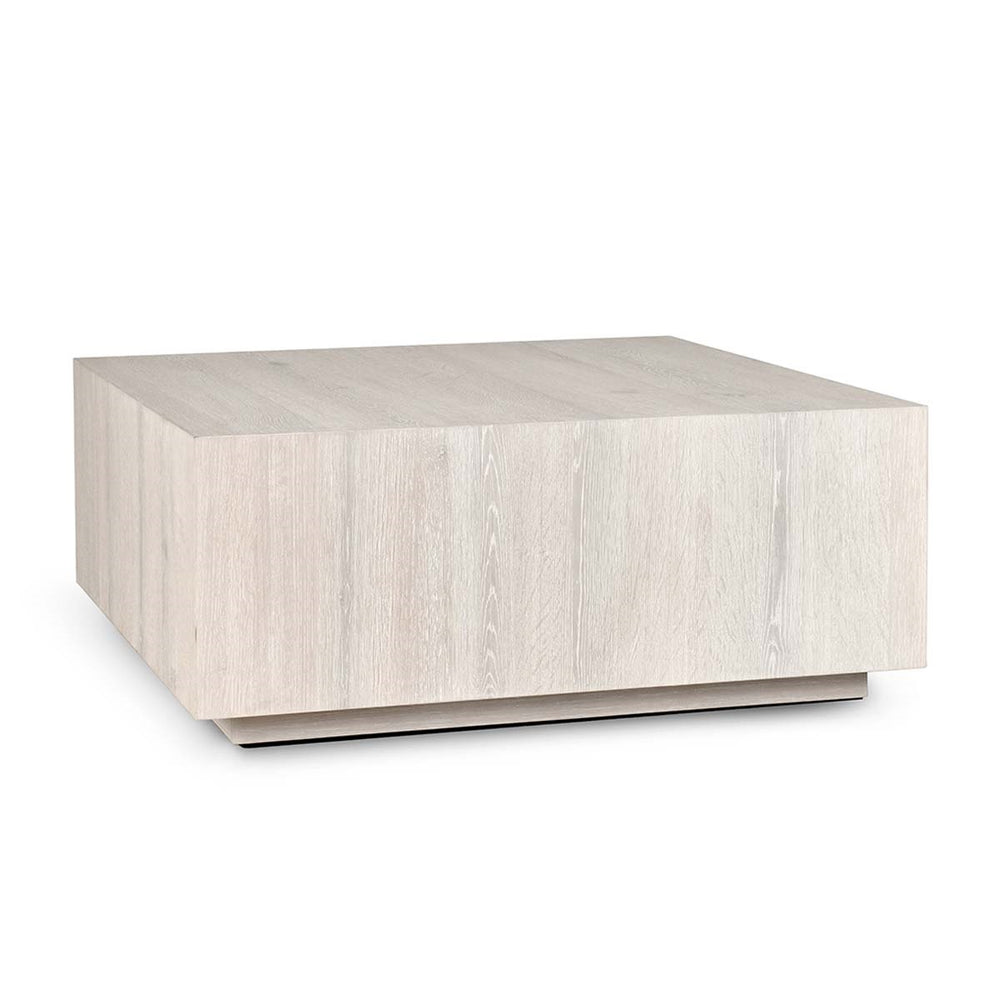 Layne Solid Wood Square Coffee Table with Casters