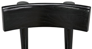 Gilbert Sungkai/Mindi Chair in Charcoal Black