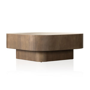 Blanco Coffee Table In Warm Umber Burl