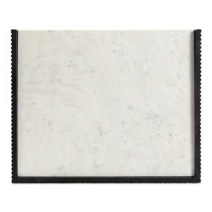 Carter Nightstand with Marble Top