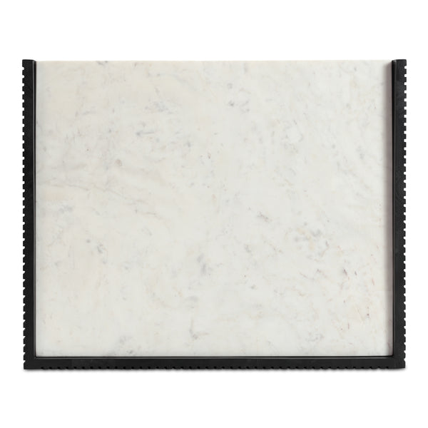 Carter Nightstand with Marble Top