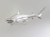 Black Tip Reef Shark, Silver Leaf