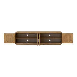 Moe's Monterey Media Cabinet Rustic Blonde