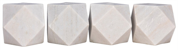 Polyhedron Decorative Candle Holder, Set of 4