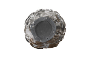 Drape Planter, Liquid Silver