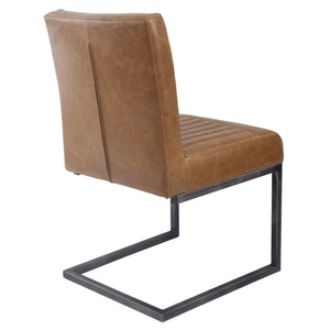 Ronan Dining Chair In Antique Cigar Brown