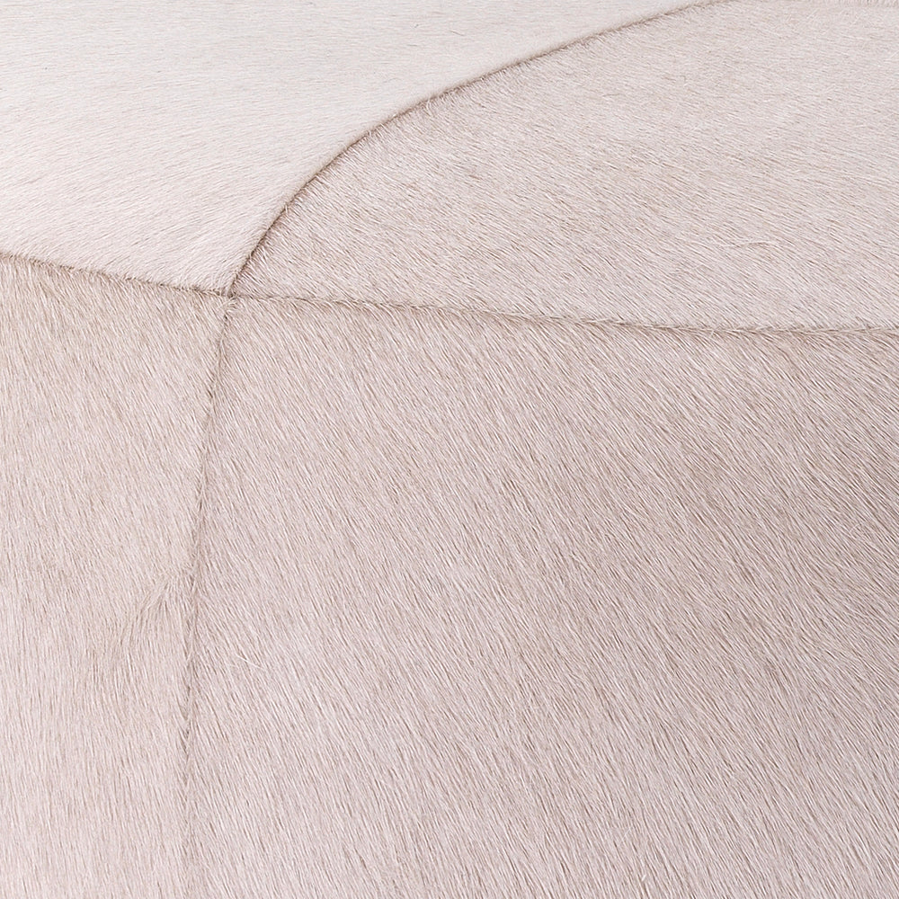 Thackery Hide On Roud Pouf, Small