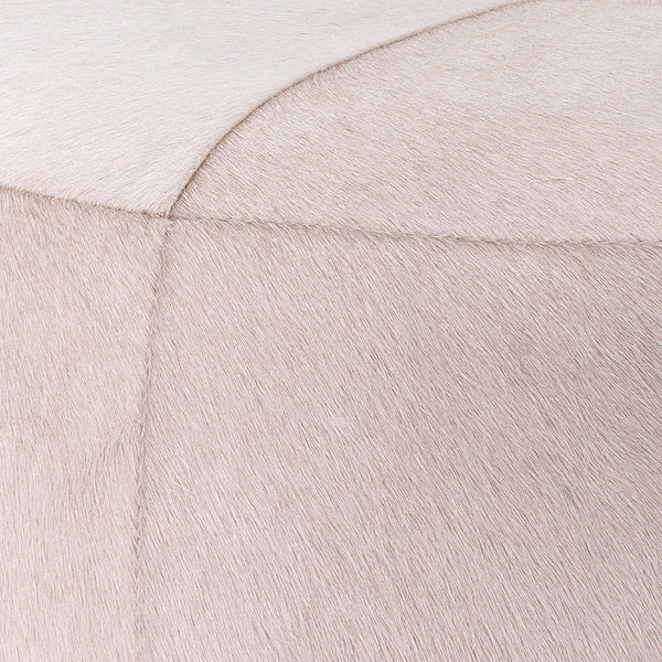 Thackery Hide On Roud Pouf, Small
