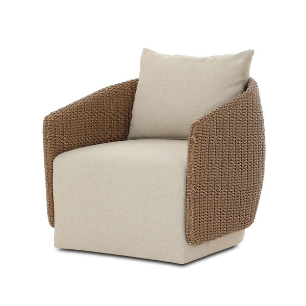 Maven Outdoor Swivel Chair - Alessi Buff