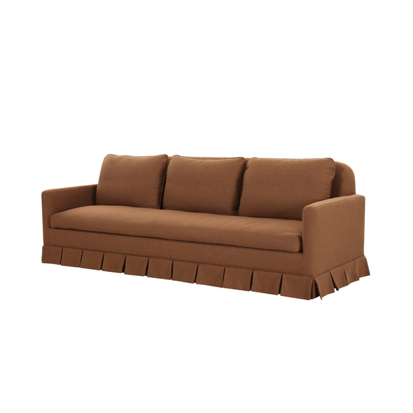 Pellicano Sofa in Terracotta by Gillian Segal