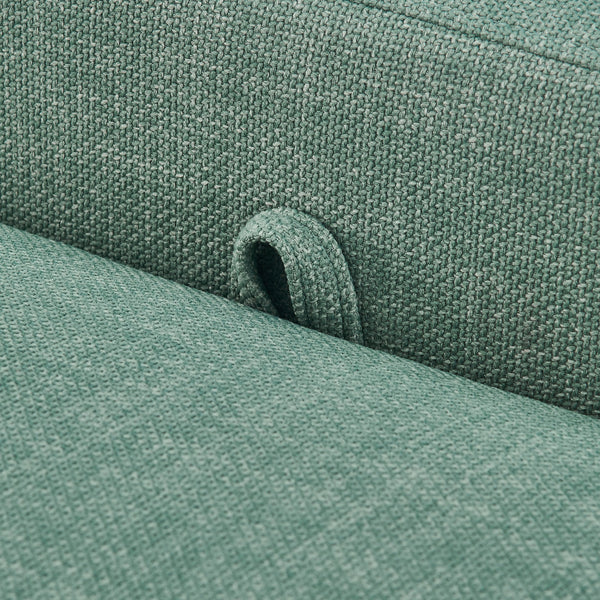 Wendy KD Fabric Storage Bench, Meridian Sea Green