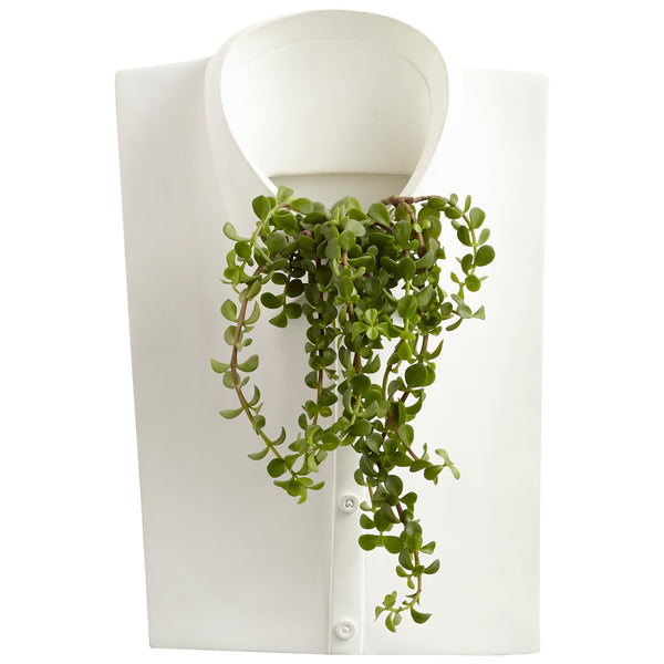 Chemise Wall Decor in White