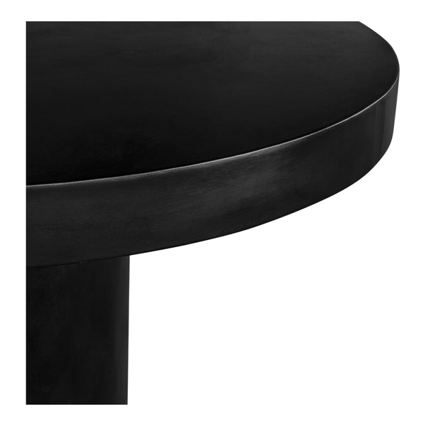 Moe's Cassius Round Outdoor Dining Table Black