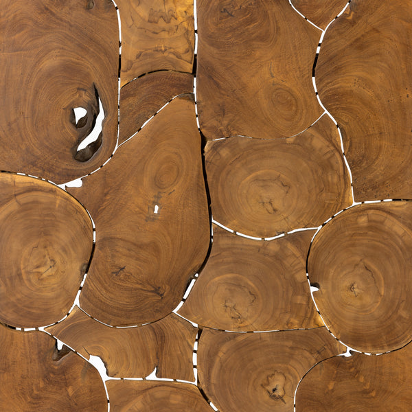 Tomlin Outdoor Coffee Table In Teak Root