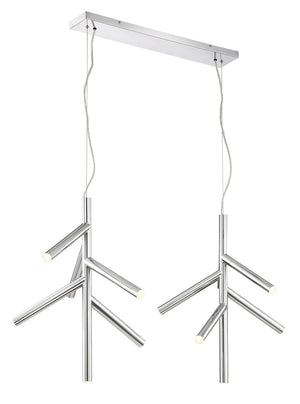 Forest 12 Light Pendant in Chrome Finish