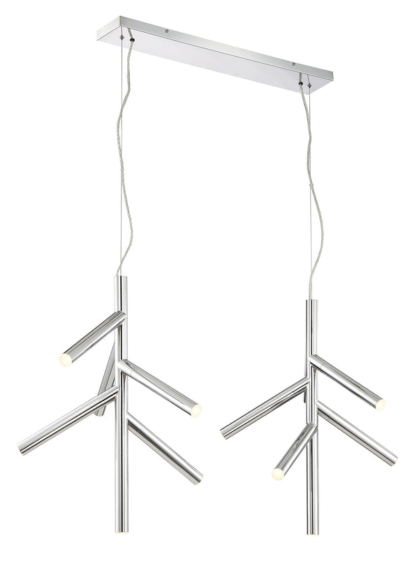 Forest 12 Light Pendant in Chrome Finish