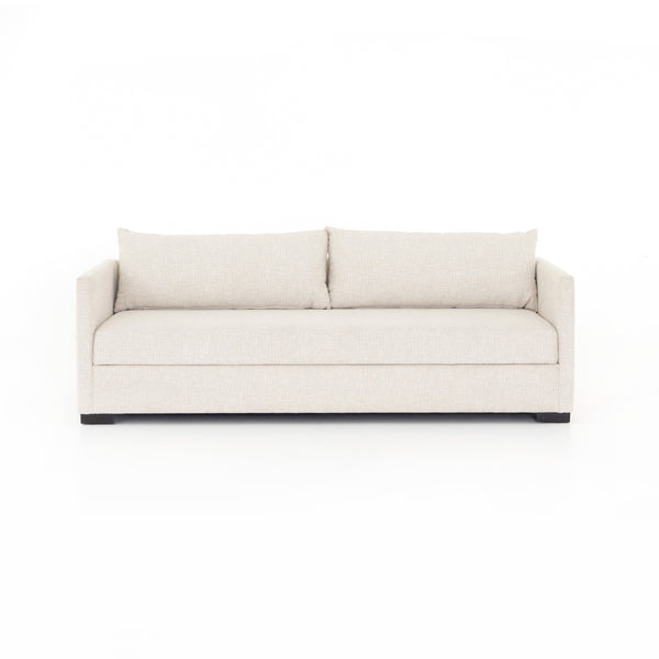 Wickham Sofa Bed In 86.5" In Alameda Snow In Full