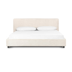 Aidan Bed In Plushtone Linen In Queen