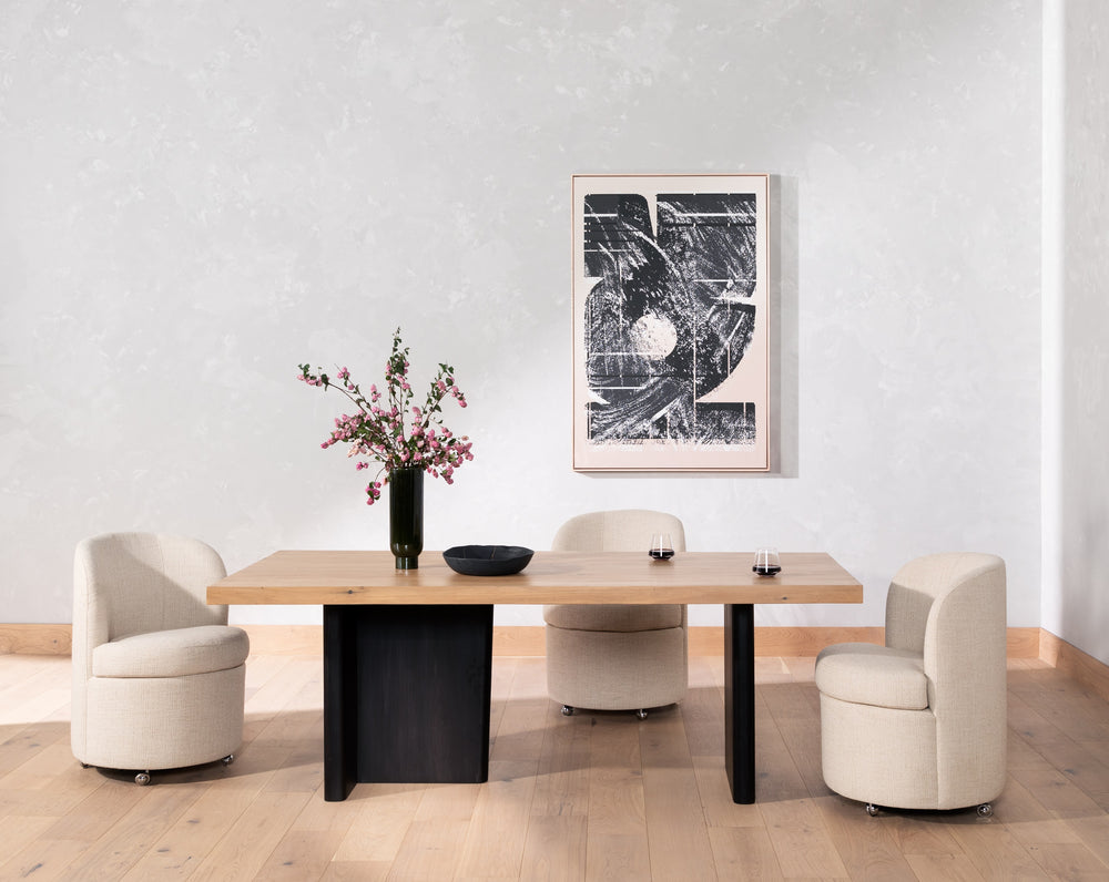 Gloria Dining Chair In Hampton Cream
