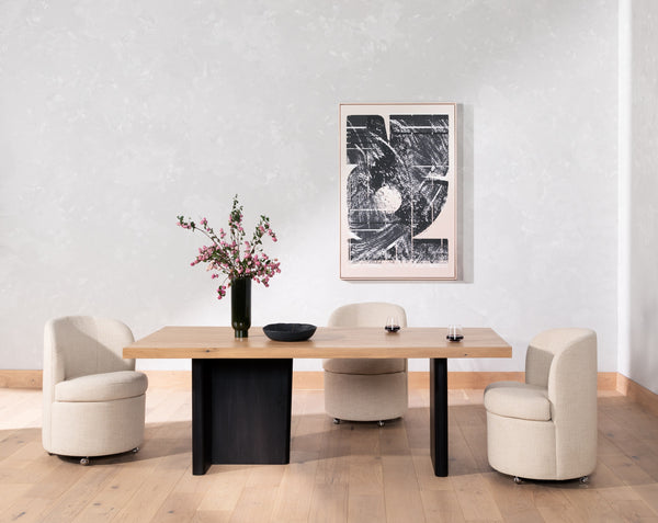 Gloria Dining Chair In Hampton Cream