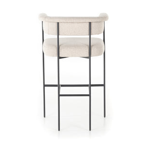 Carrie Stool In Light Camel In Bar