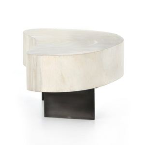 Avett Coffee Table Tall Piece In Bleached