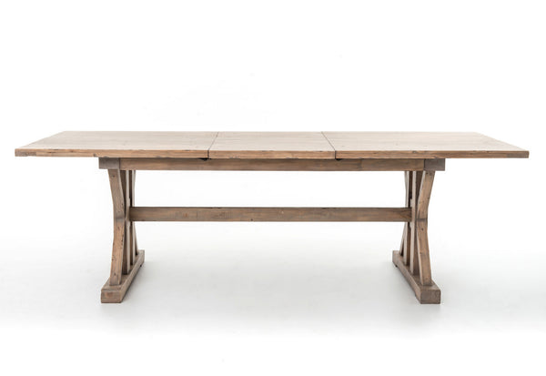 Florence Extension Dining Table-Sundried Wheat