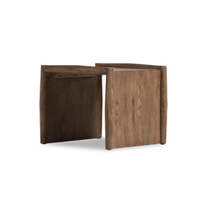 Glenview End Table In Weathered Oak