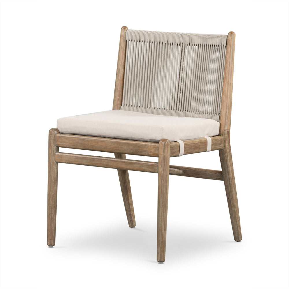 Rosen Outdoor Dining Chair In Natural Eucal
