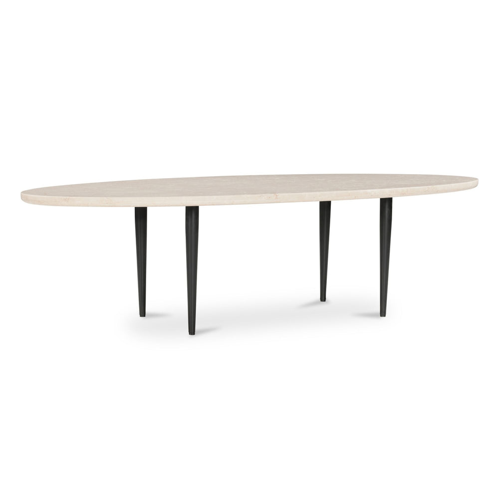 Moe's Winona Coffee Table in Botticino Beige Marble