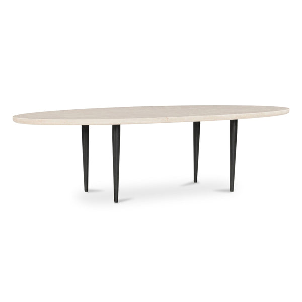 Moe's Winona Coffee Table in Botticino Beige Marble