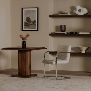 Moe's Pedro Dining Chair Set of 2 in Beige