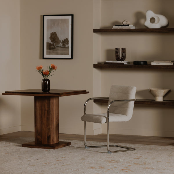 Moe's Pedro Dining Chair Set of 2 in Beige