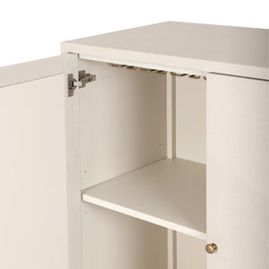 Fiona Bar Cabinet - Russet Mahogany