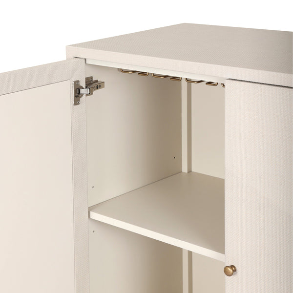 Fiona Bar Cabinet - Russet Mahogany