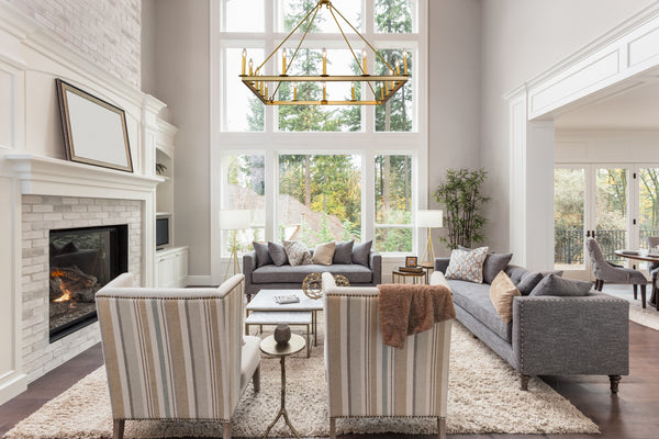 Barclay 16 Light Chandelier in Olde Brass Finish
