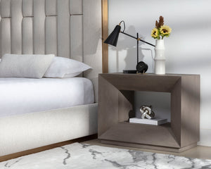 THALES NIGHTSTAND - GREY