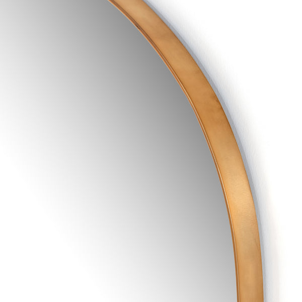 Georgina Wide Mirror In Polished Brass